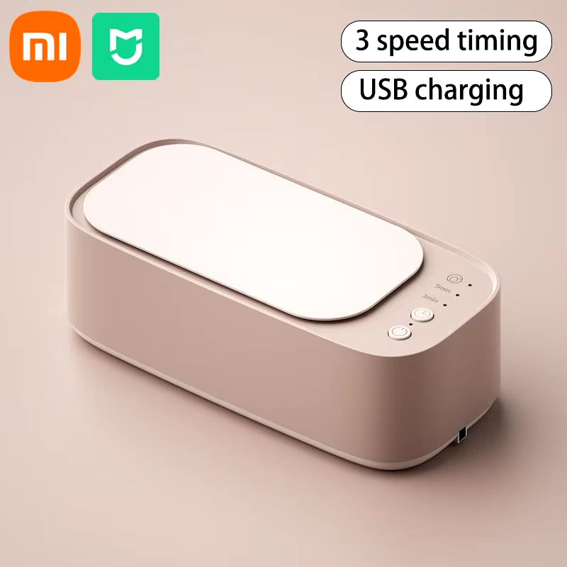 Xiaomi Ultrasonic Glasses Cleaning Machine 45KHZ Ultrasound Jewelry Cleaner Machine High Frequency Ultrasonic Cleaner Bath