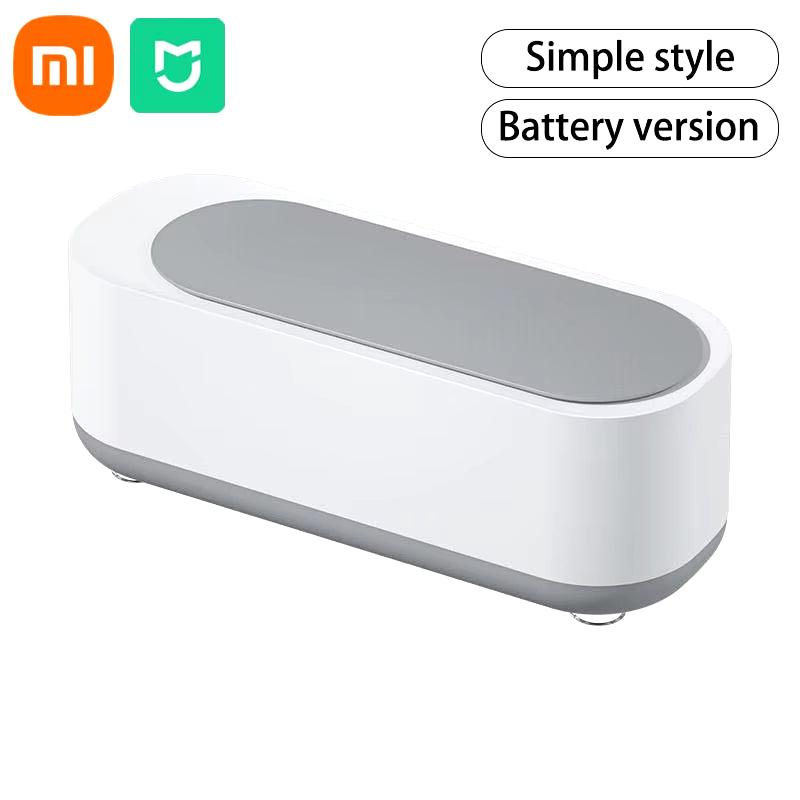 Xiaomi Ultrasonic Glasses Cleaning Machine 45KHZ Ultrasound Jewelry Cleaner Machine High Frequency Ultrasonic Cleaner Bath