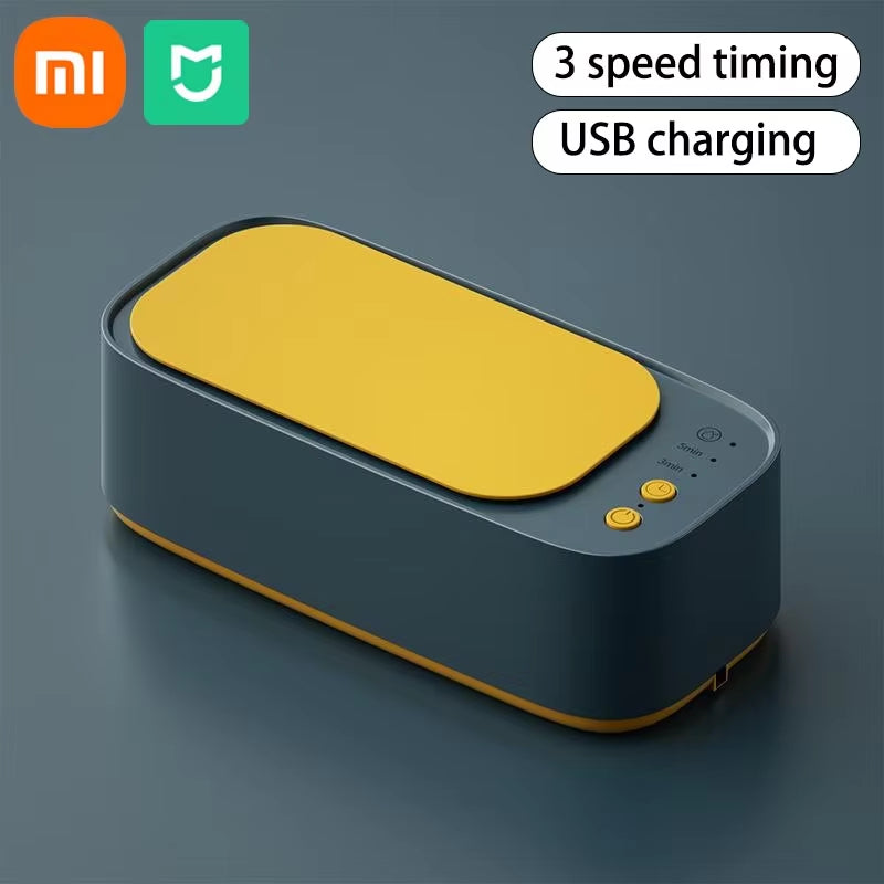 Xiaomi Ultrasonic Glasses Cleaning Machine 45KHZ Ultrasound Jewelry Cleaner Machine High Frequency Ultrasonic Cleaner Bath